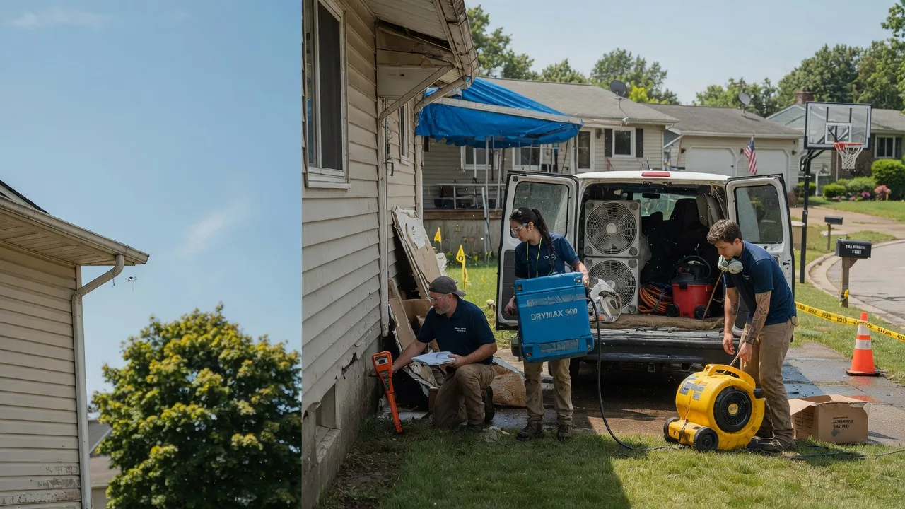 Ceiling Leak Cleanup in Rapelje, MT near me